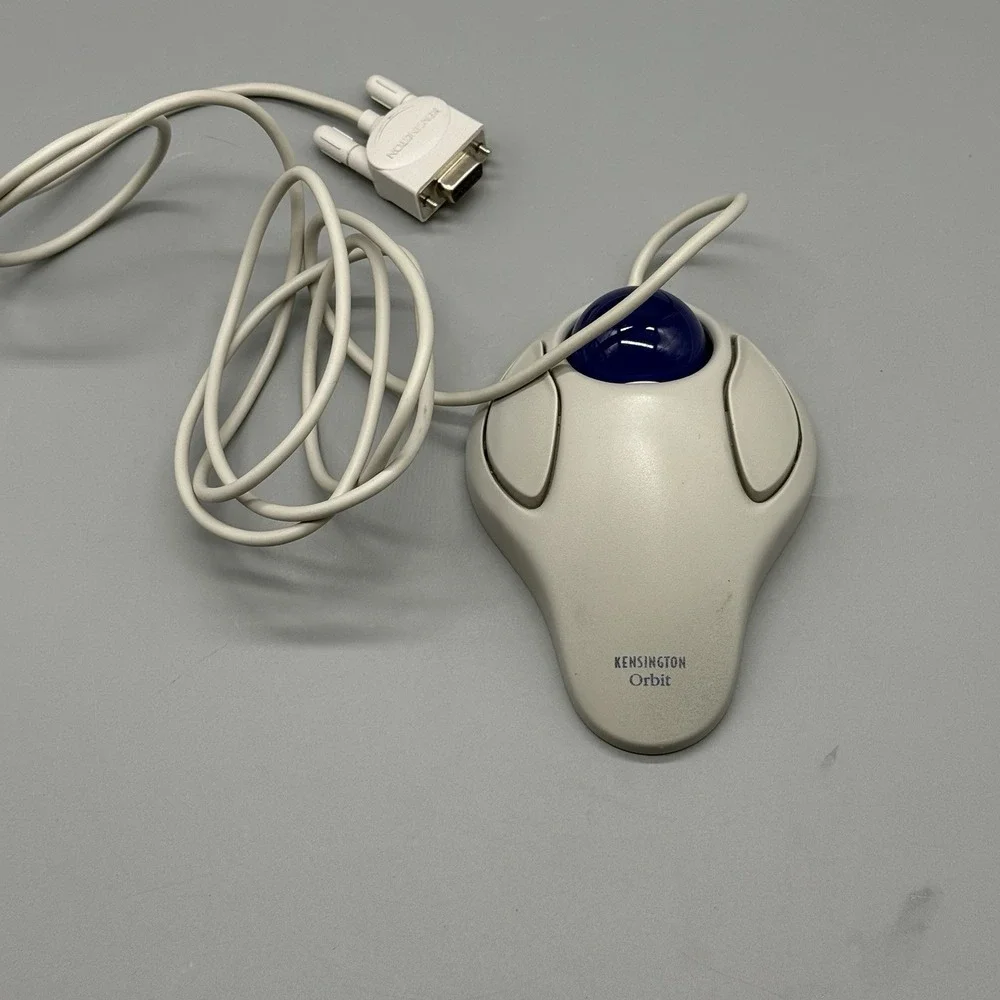 Kensington Orbit‎ 64221 Trackball Mouse HTB 114 IBM Serial Port Connection Works